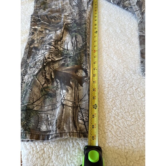 Realtree Xtra Camo Pants 34x30 Mens Straight Leg Hunting Camping Fishing Casual - Picture 7 of 9